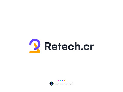 Tech logo design Retech brand branding creative logo design icon identity letter logo logo logo mark logodesign logofolio logos logotype mark minimal minimalist logo modern logo monogram r logo symbol