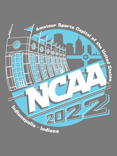 NCAA Convention Tee 2022 branding design graphic design illustration vector