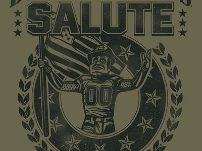 Boilermakers Salute the Troops branding design graphic design illustration