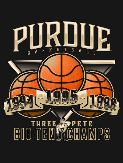 Purdue Basketball Design branding design graphic design illustration