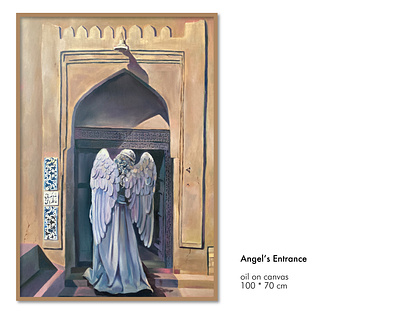 Angel's Entrance art artist artwork canvas illustration oil on canvas oil painting oilpainting painter painting