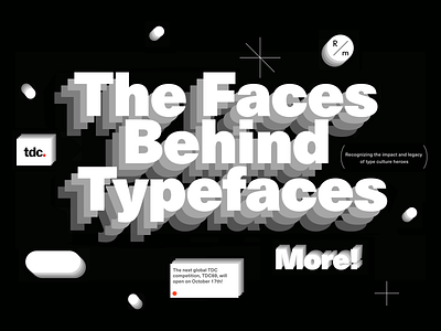 The Faces Behind Typefaces animation design editorial illustration readymag typography web