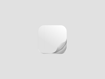 Notes icon app blank favicon icon illustration minimal notes stickies vector