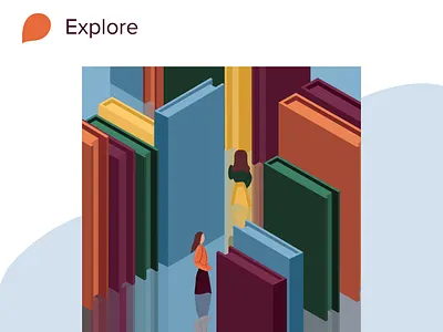 Storytel Illustrations app behance branding design illustration illustrator minimal procreate ui vector