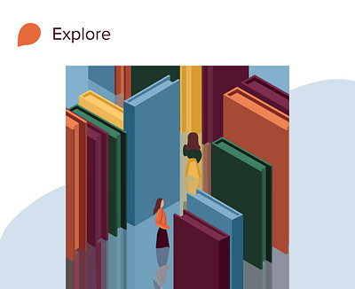 Storytel Illustrations app behance branding design illustration illustrator minimal procreate ui vector