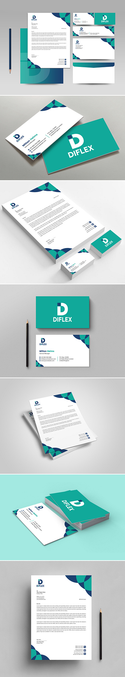 Complete Stationery Designs book covers brand style guides branding design brochure design business card design catalog design corporate identity custom lettering custom logo design dipangkar1996 flyer design graphic design letterhead letterhead design logo poster design print items signage design stationary