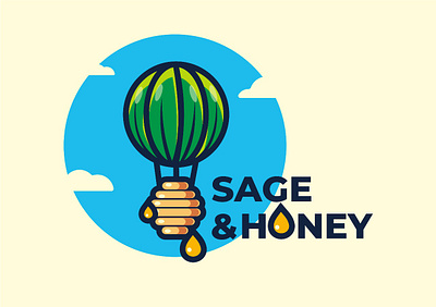 Sage&honey brand brandidentity branding design font identity illustration logo logotype