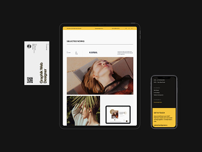 Ludens® Porfolio clean minimal modern portfolio typography ui uidesign uiux ux web design website