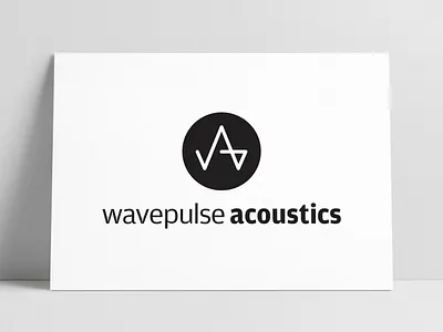Wavepulse Acoustics Logo Designed by The Logo Smith brand brand design brand identity branding branding design design freelance design identity identity design identity designer logo logo design logo designer logo marks logos portfolio typography waveform wavepulse