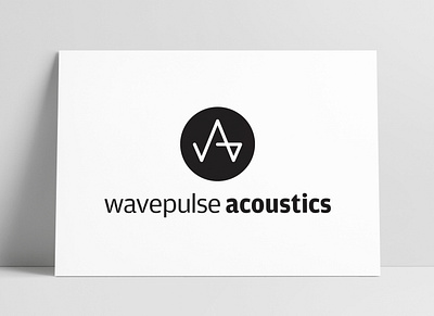 Wavepulse Acoustics Logo Designed by The Logo Smith brand brand design brand identity branding branding design design freelance design identity identity design identity designer logo logo design logo designer logo marks logos portfolio typography waveform wavepulse