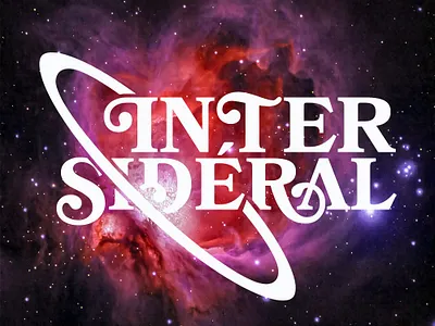 Intersidéral logo playlist sci fi space spotify ui