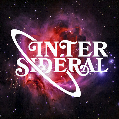 Intersidéral logo playlist sci fi space spotify ui