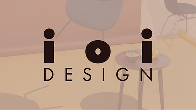 ioi Design brand brand identity branding graphic design interior interior design logo midcentury midmod modern
