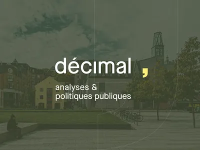 décimal analyses design economy logo politics quebec