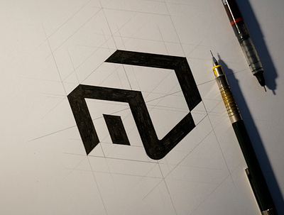 Unikat Real Estate branding design hand lettering lettering logo logotype type typography wordmark