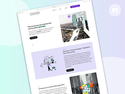 Irys Technologies design illustration landing page ui ui ux ux