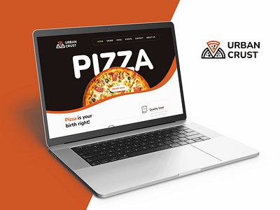 Pizza-Home page customers delivery design figma homepage landingpage menu order pizza ui