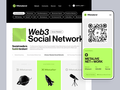 Metaland web3 network