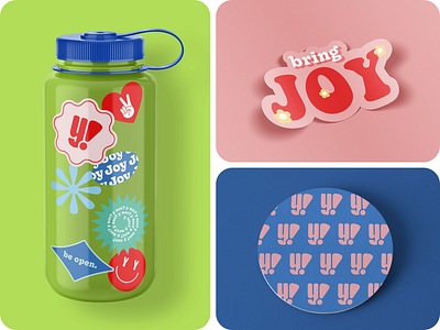 Y! Creative Swag branding illustration print swag