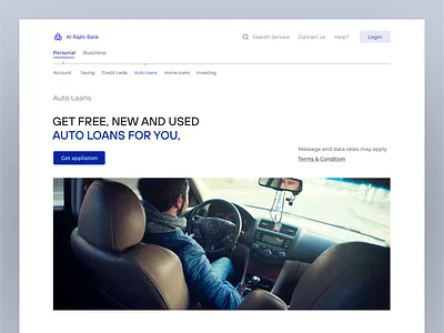Al Rajhi Banking Website Redesign 3d apply process bank landing page design bank website case study bank website design bank website redesign design graphic design illustration landing page loan landing page logo minimal design popular design service landing page ui website