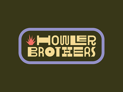 Howler Brothers Contrast apparel custom type design howler brothers illustration logo typography