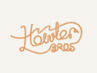 Howler Electric Roper howler brothers illustration logo rope typography western