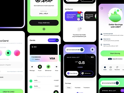 Flip Mobile App app crypto design dribbble figma finance fintech illustration inspiration minimal mobile motion motion graphics product stablecoins ui ux web3