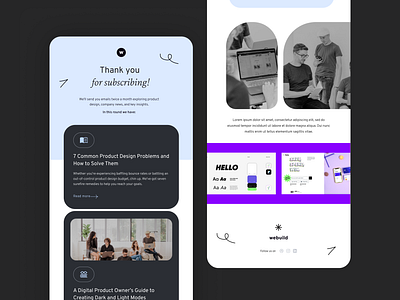 webuild Email Template email email design email marketing marketing template ui