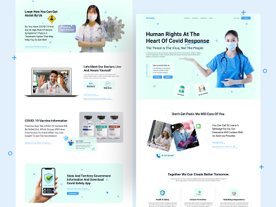 Covid-19 Web UI Exploration || 2021 clean ui coronavirus covid 19 doctor dribbble best shot healthcare hospital landingpage medical medical care minimal uidesign uidesigner uiux uxdesign vaccine web web design webdesign