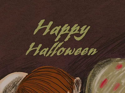 Halloween Instagram Post 2d animation 2danimation branding concept art graphic design ill illustration motion graphics