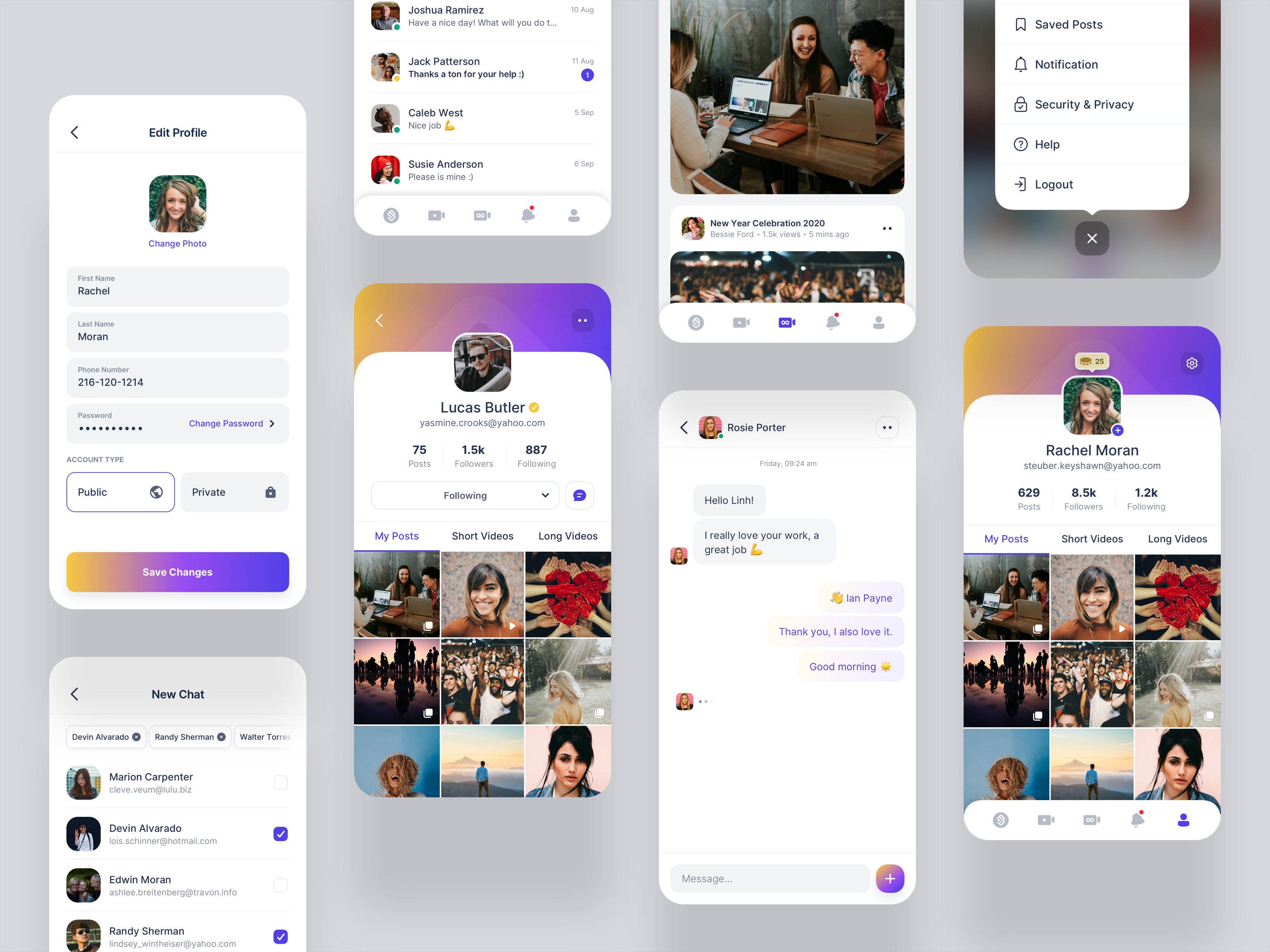 Example of Complete Mobile App UI/UX Design · Figma