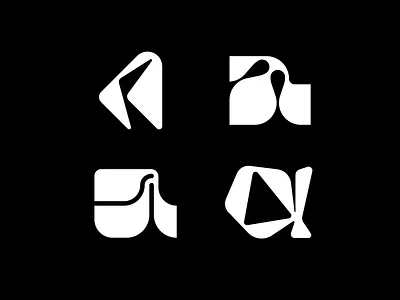 Letter A exploration blockchain brand identity branding collaboration connection futuristic geometric letter a letter logo logo logo design organic playful retro tech logo type typography visual identity web3 weird