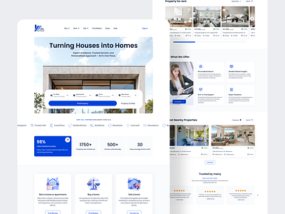 Alta | Real Estate Landing Page apartment branding clean design graphic design landing landing page logo property real estate real estate agency real estate branding realtor rent residence ui ux web web design website
