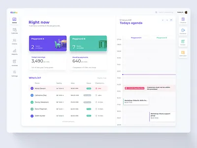 Klubko Store Management App product design service design uidesign ux ui