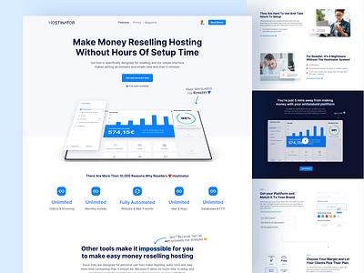 🏡 Homepage Another View conversion landingpage saas saas company saas website webdesign website