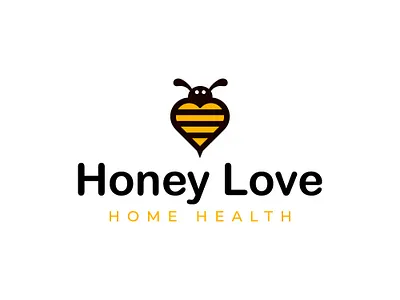 Love_Bee_logo beelogo brandiderntity branding brandmark companylogo design graphic design illustrator logo lovebee lovelogo