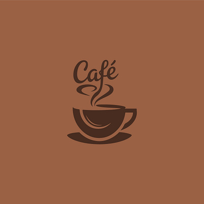 Cozy Café Logo Design steaminghotcoffee