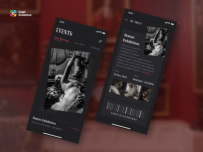 Mobile Event App Ui Concept capi creative design event app events exhibition mobile mobile app mobile app design mobileapp schedule ticket ui