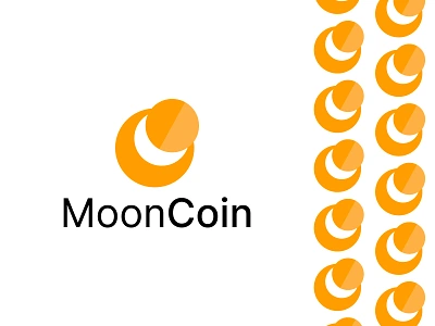 MoonCoin a b c d e f g h i j k l brand identity branding clean design coin logo creative creative logo design ecommerce identity design logo logo design logo mark logos m n o p q r s t u v w x y z meaningful logo minimal modern logo simple logo symbol