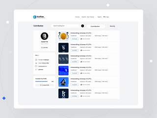 Profile UI designs, themes, templates and downloadable graphic elements ...