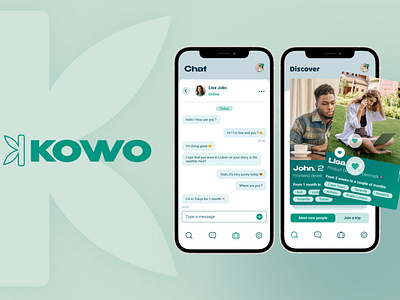 Kowo - Mobile app app design green ios iphone mobile mobile app mobile first ui ui design ux ux design