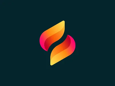 Wip brand branding design fire flame icon identity letter logo logo mark minimal monogram monogram logo s s logo startup