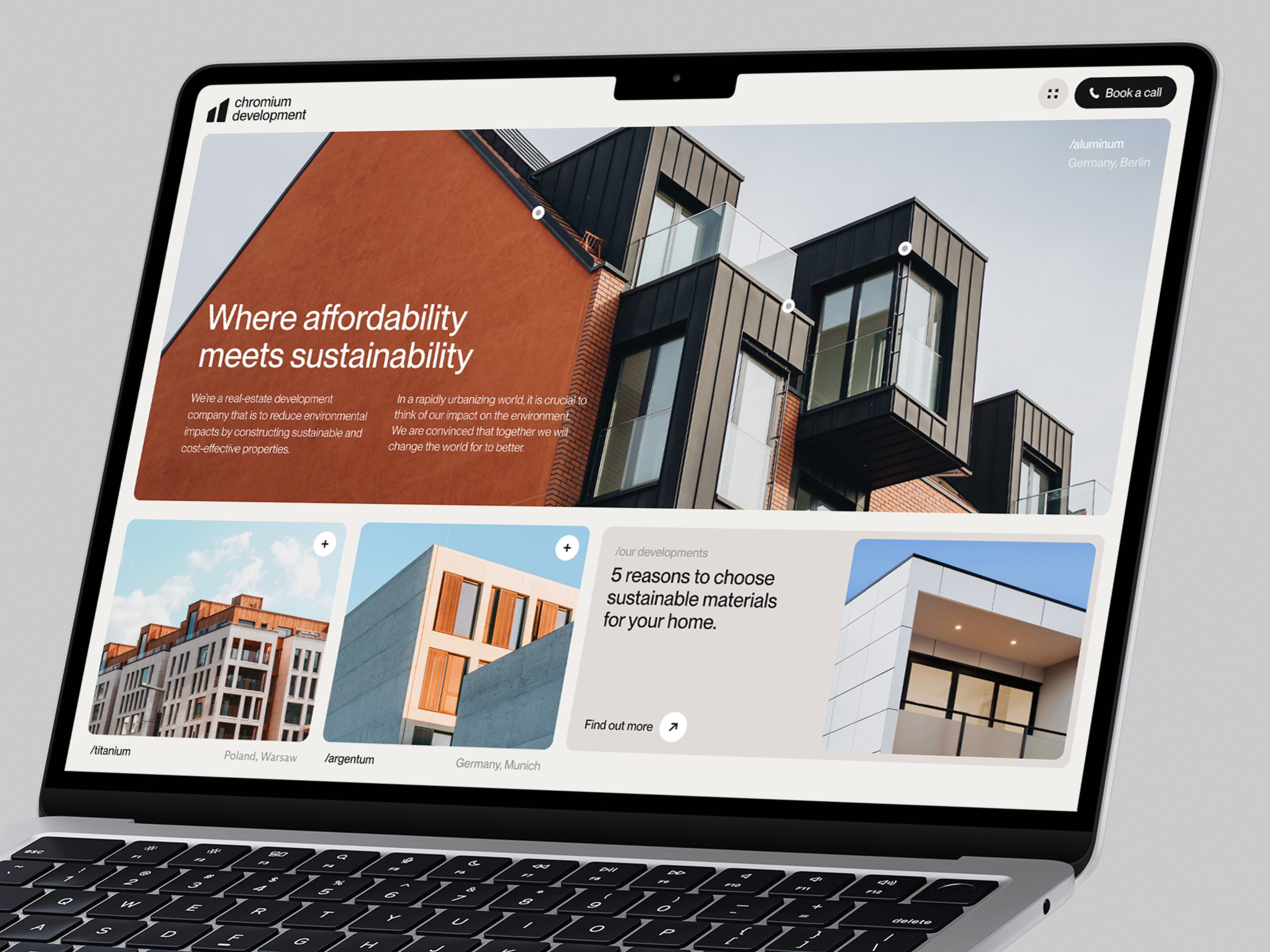 Example of Website Design (6 Pages)