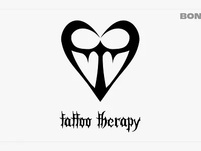 tattoo brand. bont branding design illustration logo tattoo