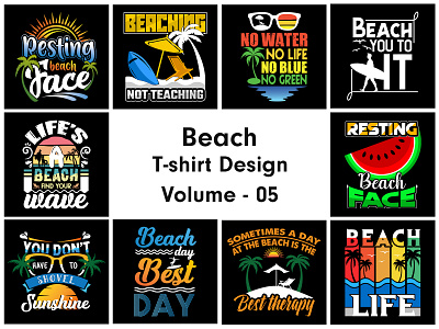 Beach T-shirt Design beach beach t shirt beach t shirt design graphic design t shirt design tshirt tshirt design typography t shirt ui uiux ux