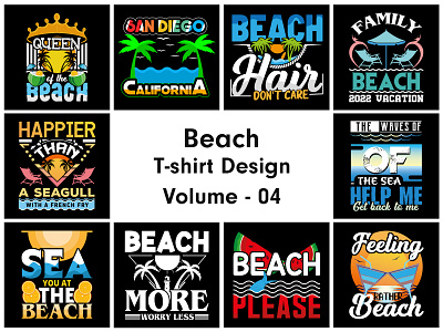 Beach T-shirt Design beach beach t shirt beach t shirt design graphic design t shirt design tshirt tshirt design typography t shirt ui uiux ux