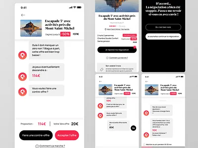 Demo UX prototype shopping negotiation animation motion graphics prototype ui ux