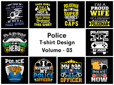 Police T-shirt Design graphic design police police t shirt police t shirt design t shirt design tshirt typography t shirt ui uiux ux