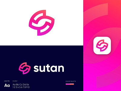 Modern S Logo abstract art abstract logo abstract s letter abstract s logo brand identity business logo colorful logo gradient logo initials logo logo design logo idea modern lettering modern logo modern s logo professional logo professional logo design s letter design s letter logo s logo idea