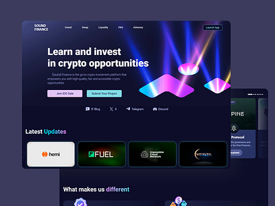 Crypto Investment Platform blockchain crypto platform crypto swapping crypto trading dashboard digital finance finance financial tech investment portal investment website liquidity pool modern ui tokenized assets ui design user friendly ux design ux ui web3 design web3 interface website